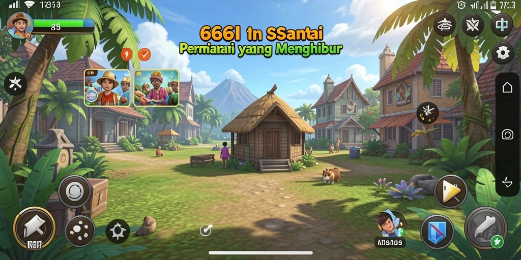 Tampilan gameplay menawan dari 666I yang mengasyikkan.