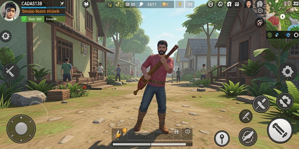 Tampilan gameplay seru di <strong>CADAS138</strong>, menunjukkan aktivitas simulasi yang menarik.