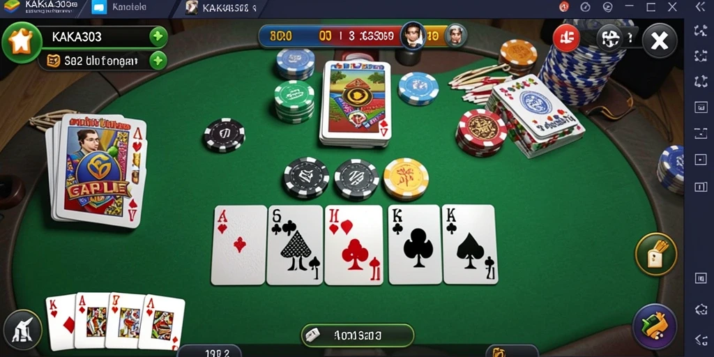 Tampilan gameplay KAKA303 yang menarik dan menantang